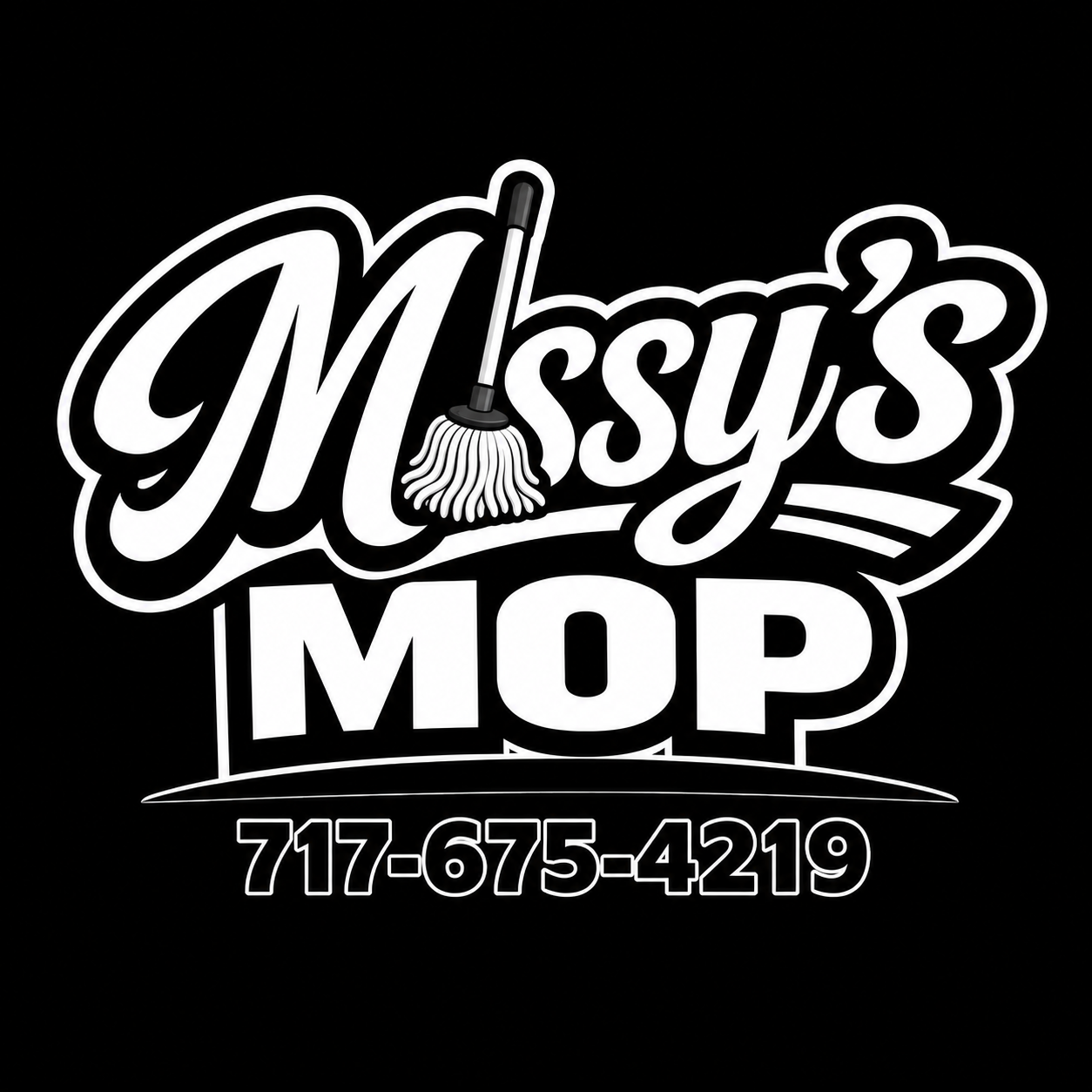 Missy's Mop cleaning service logo